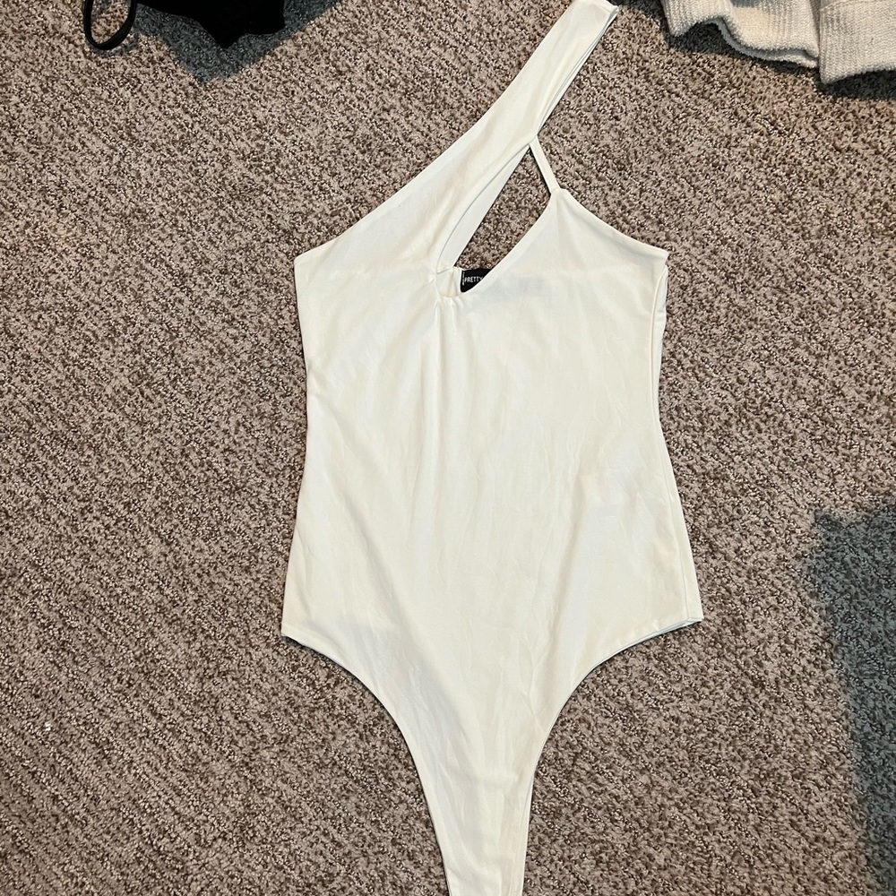 White PLT bodysuit